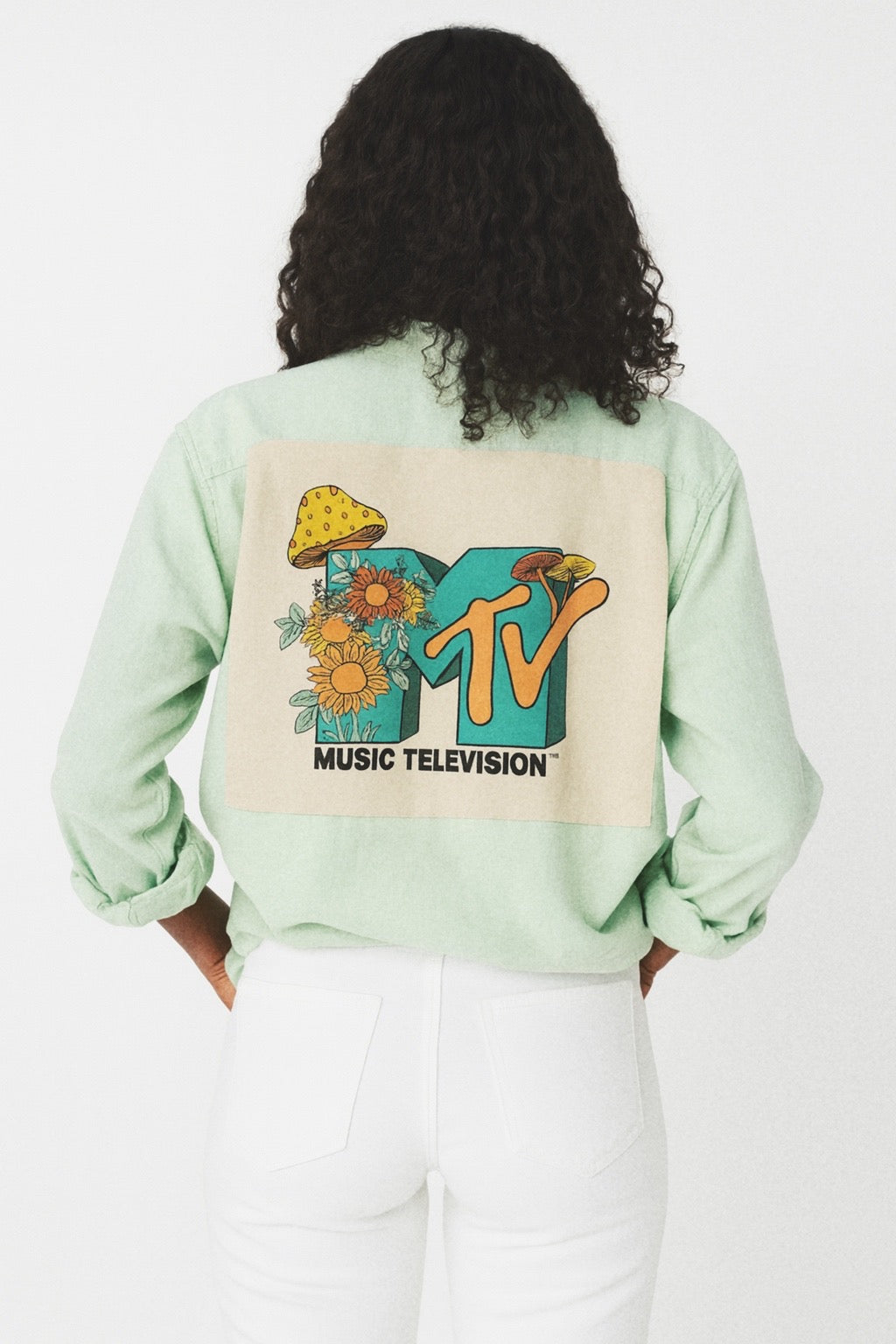 MTV Button Down