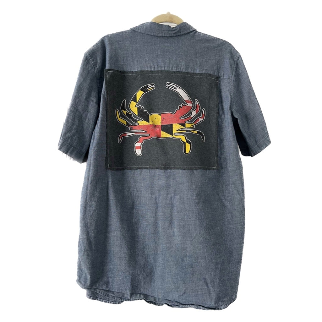 Maryland Crab Button Down