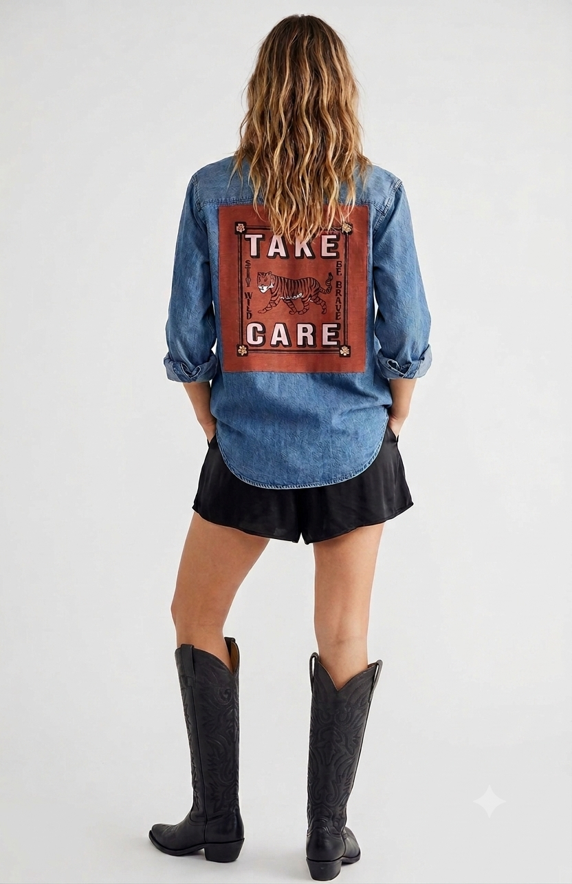 Tiger Button Down
