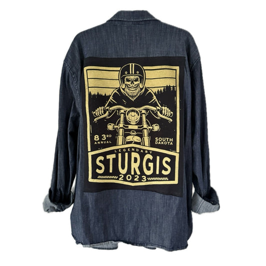 Sturgis South Dakota Button Down