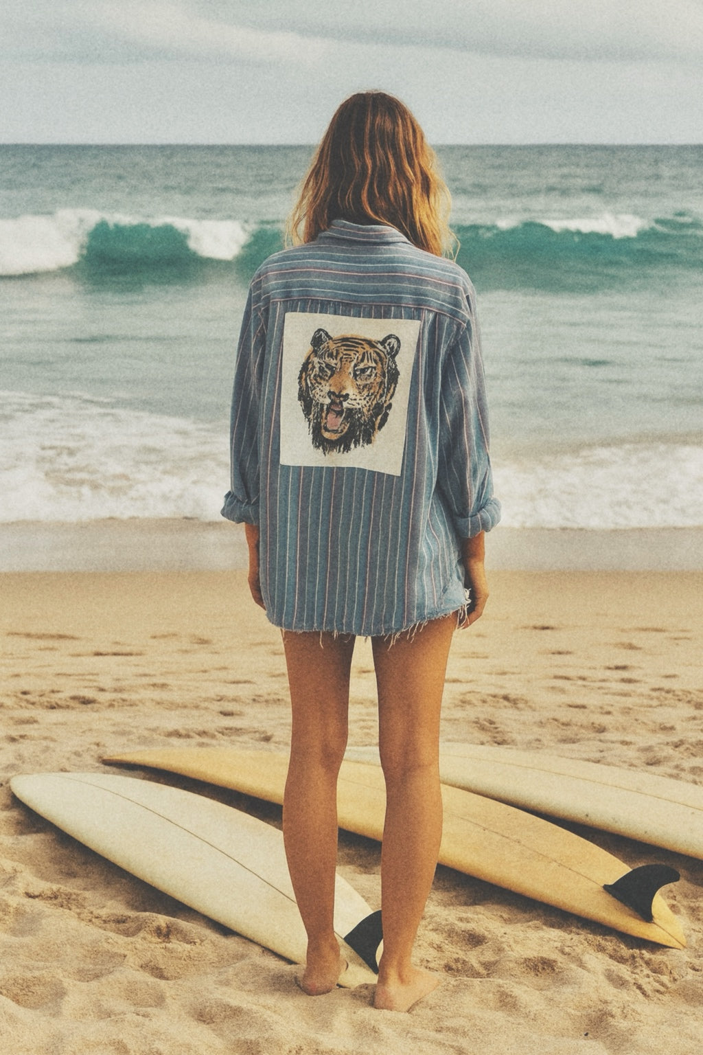 Tiger Button Down