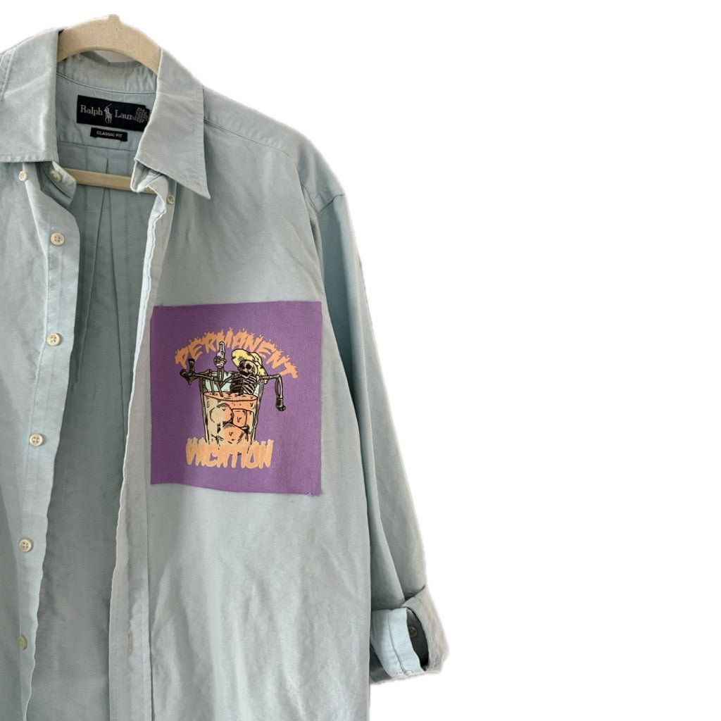 Permanent Vacation Button Down