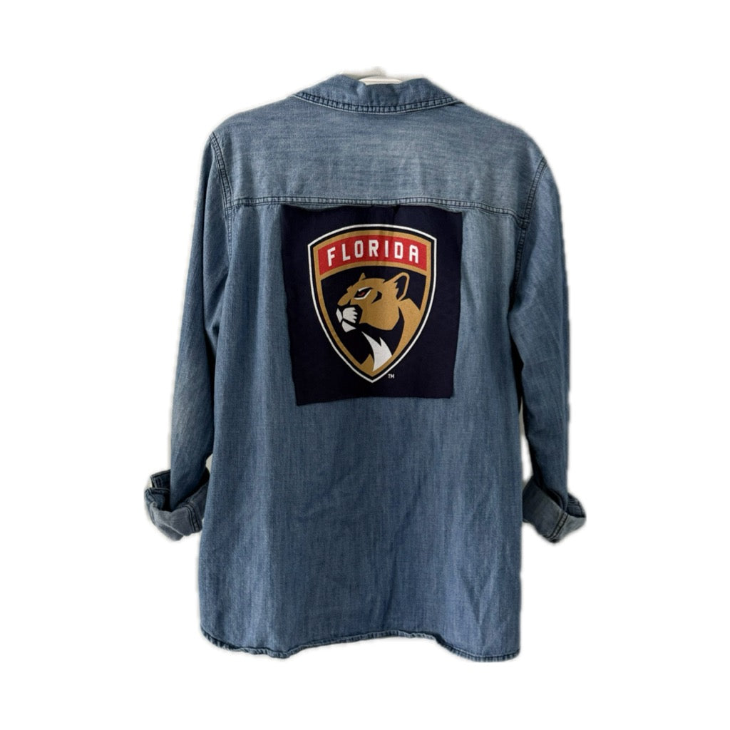 Florida Panthers Button Down