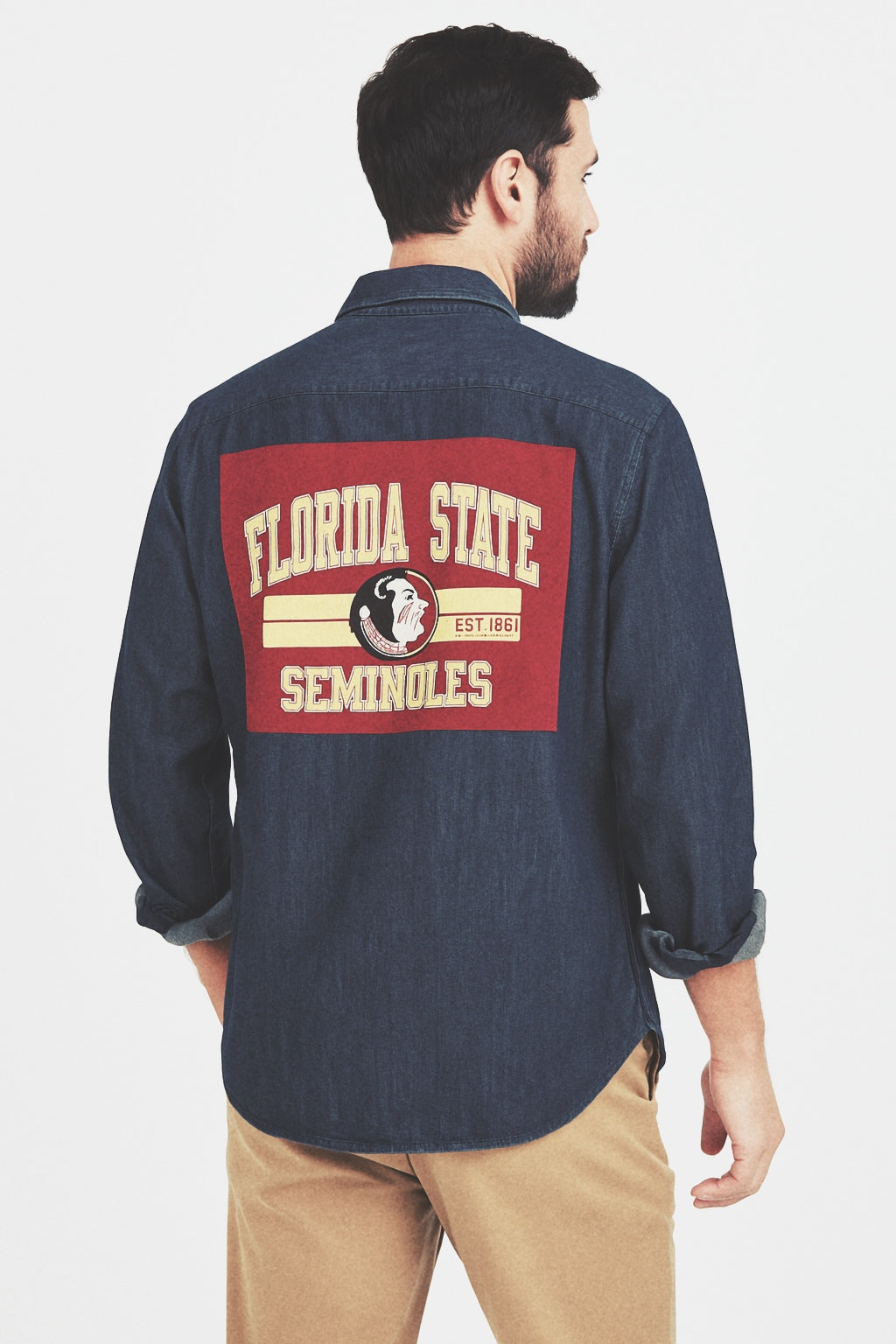 Florida State Seminoles Button Down