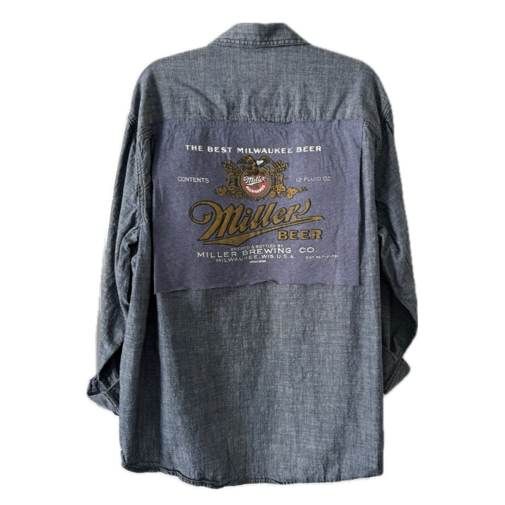 Miller Beer Co. Button Down