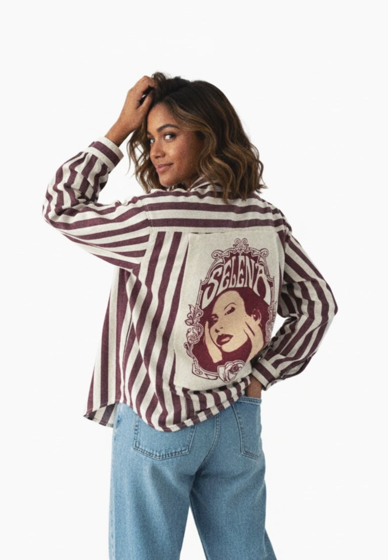 Selena Button Down
