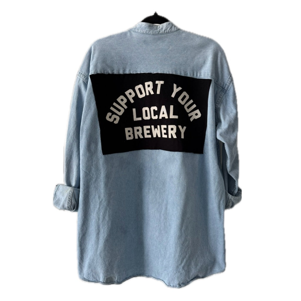Local Brewery Button Down