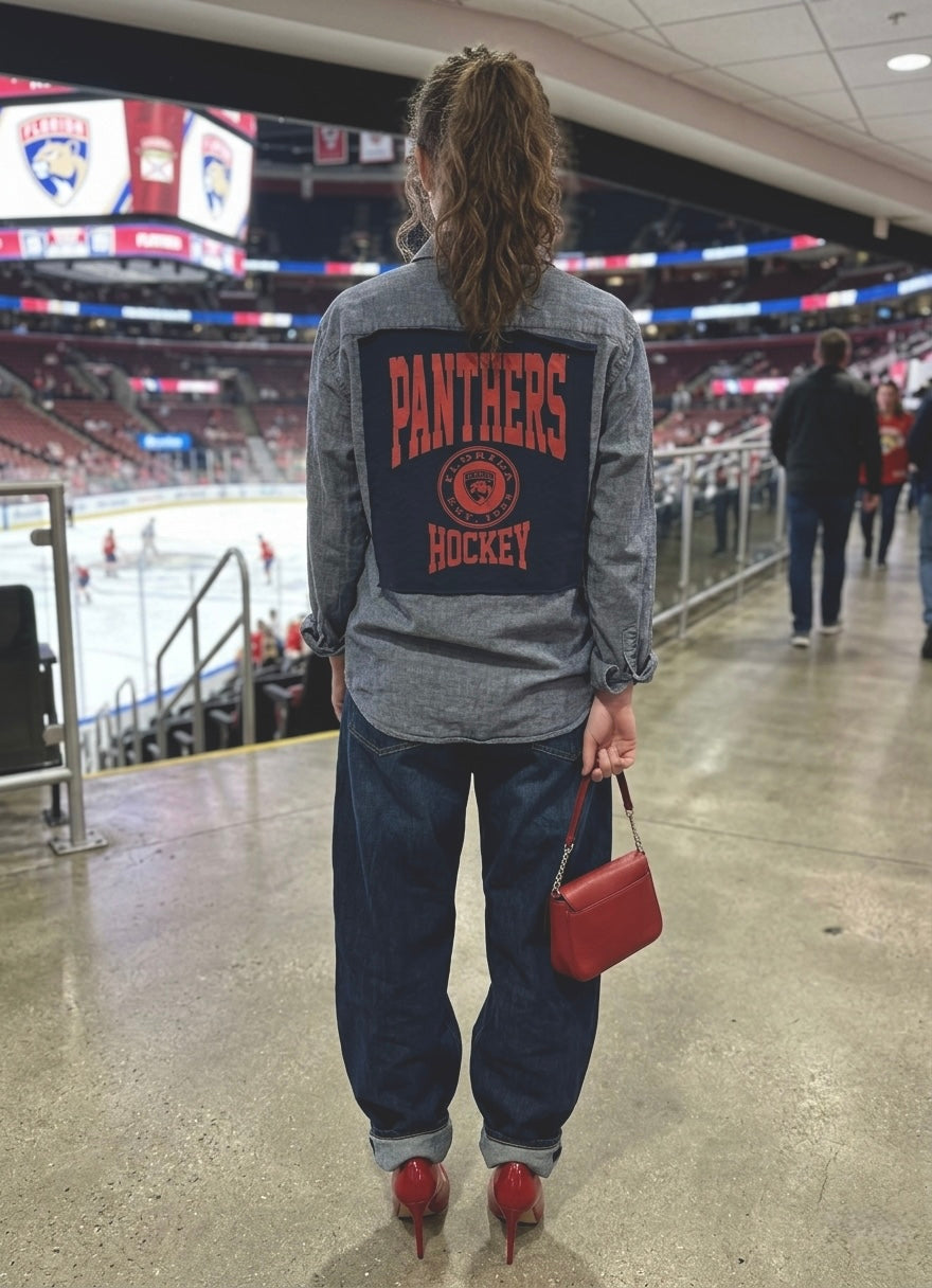 Florida Panthers Button Down