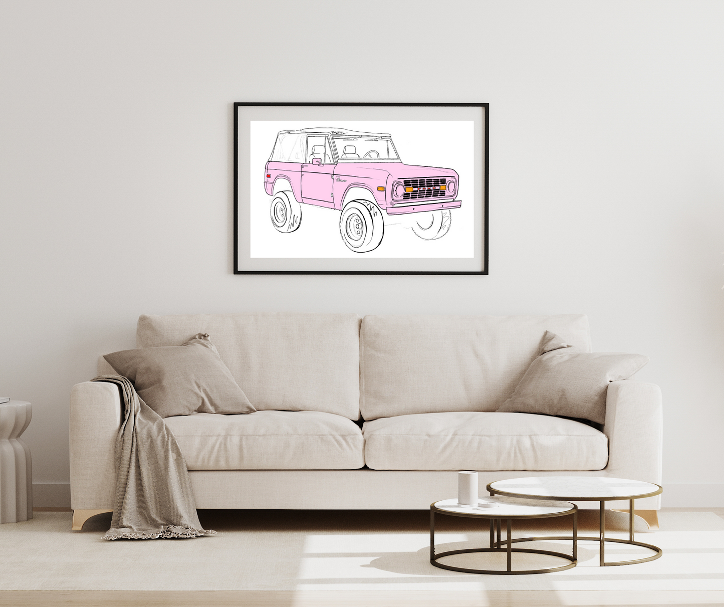 Vintage Bronco Prints