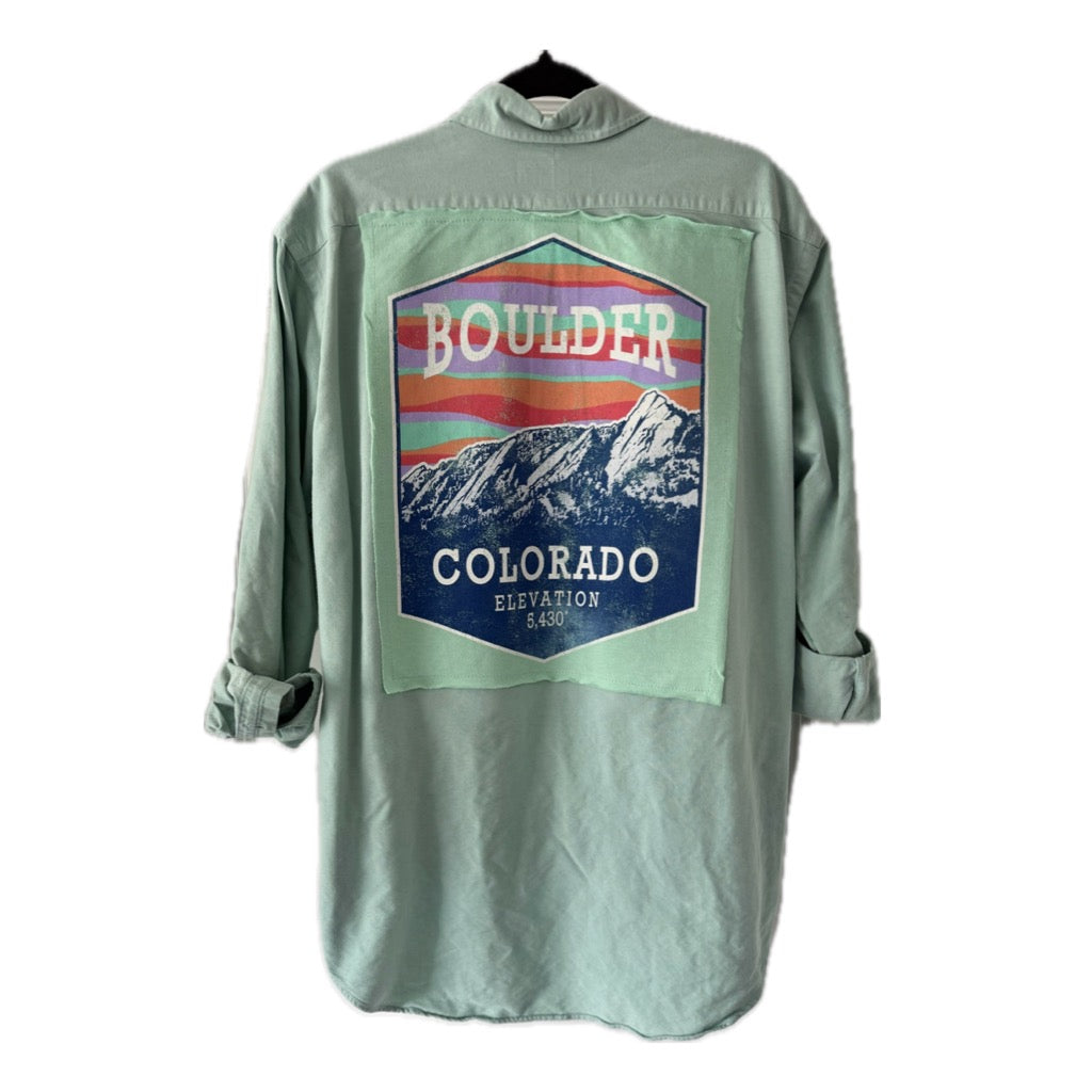 Boulder Colorado Button Down
