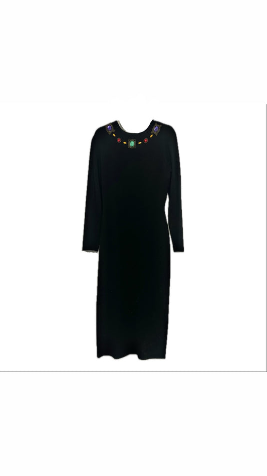 Beaded Lauren Alexandra Dress