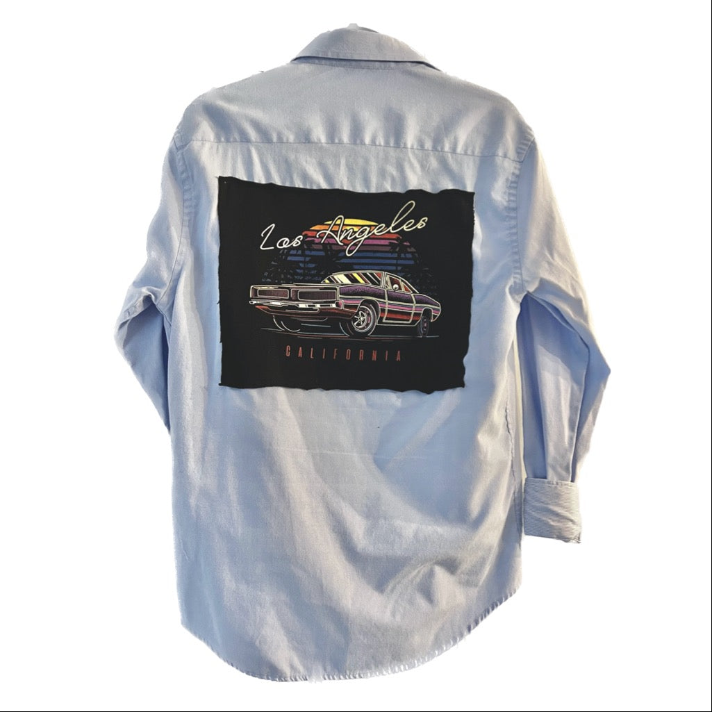 Los Angeles California Button Down