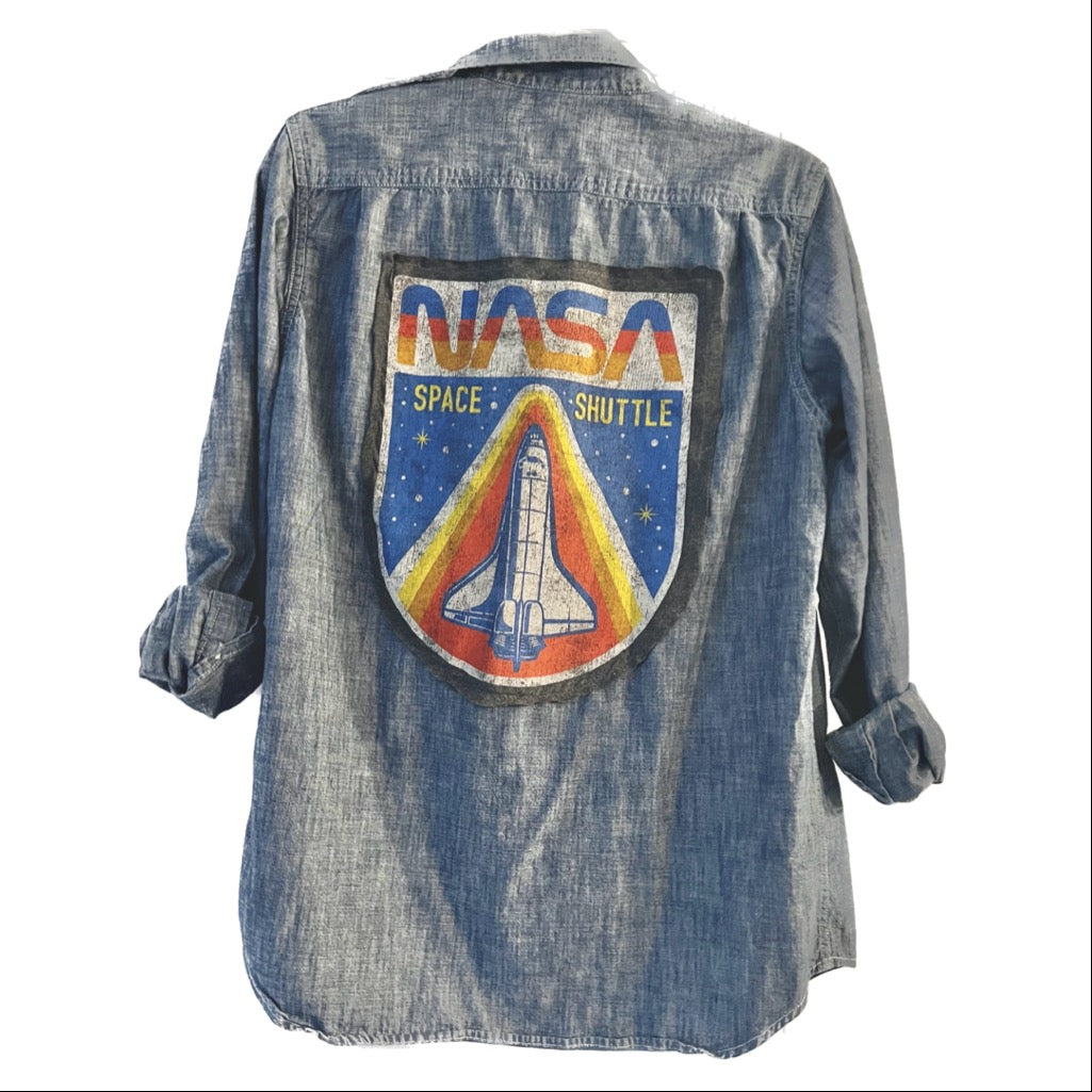 NASA Button Down
