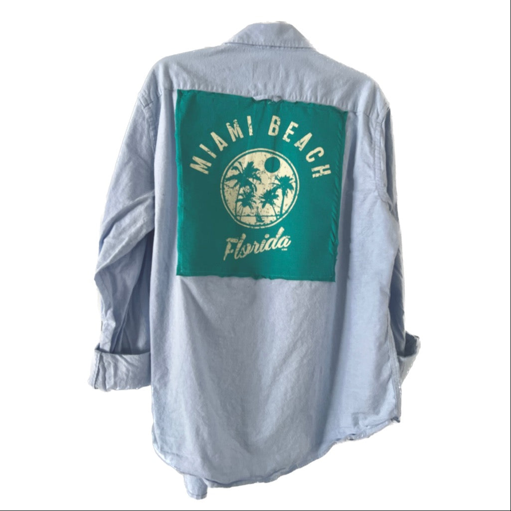 Miami Beach FL Button Down