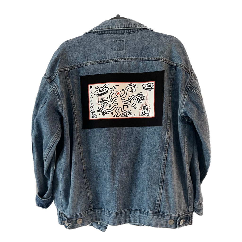 Keith Haring Denim Jean Jacket