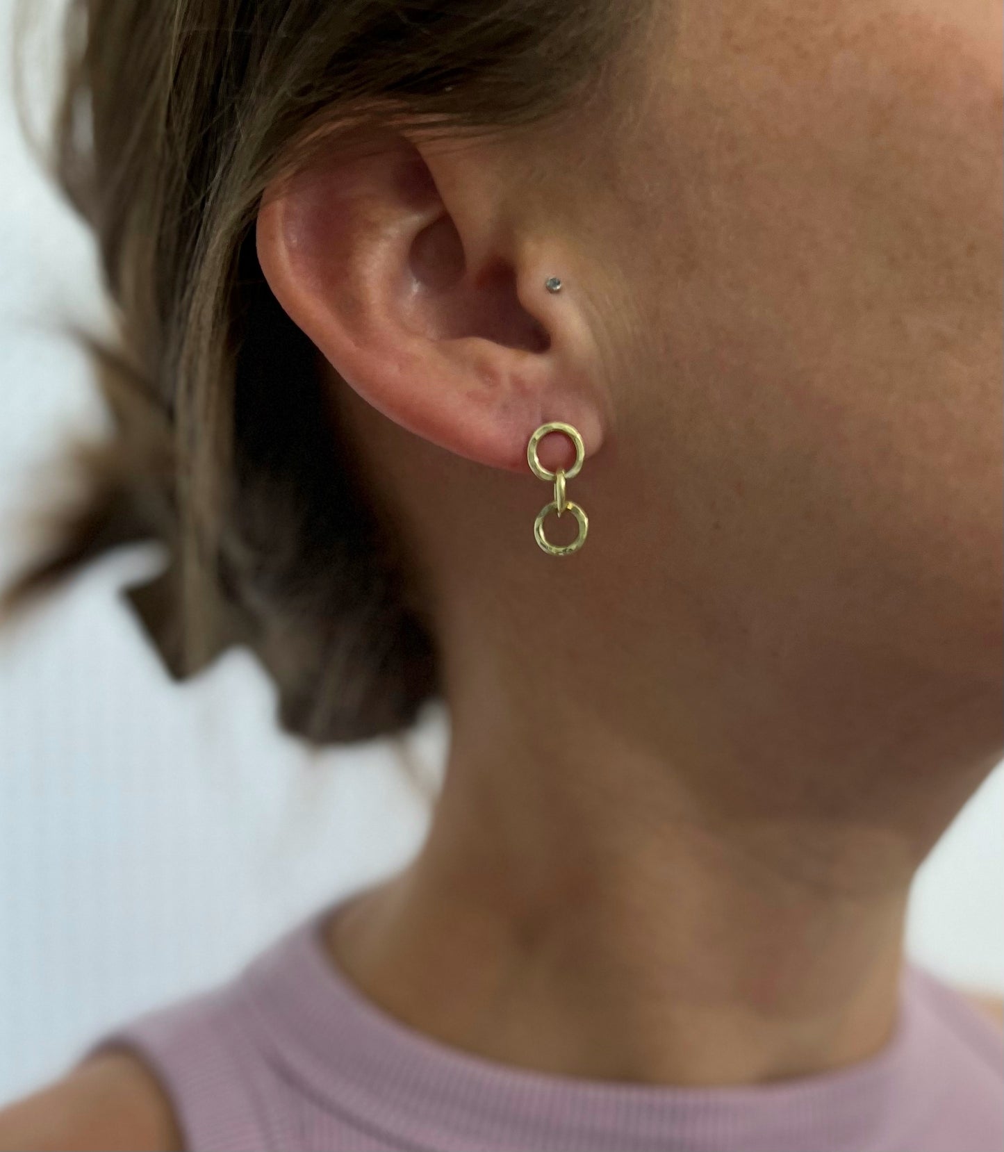 Maddie Chain Studs