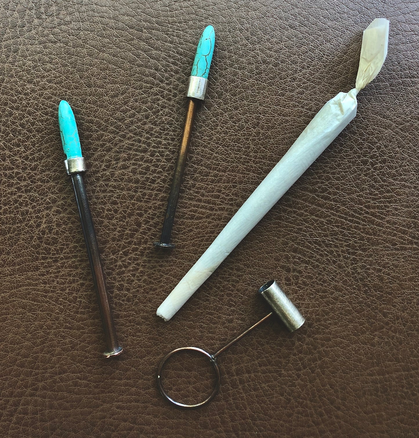 Turquoise Marble Packer