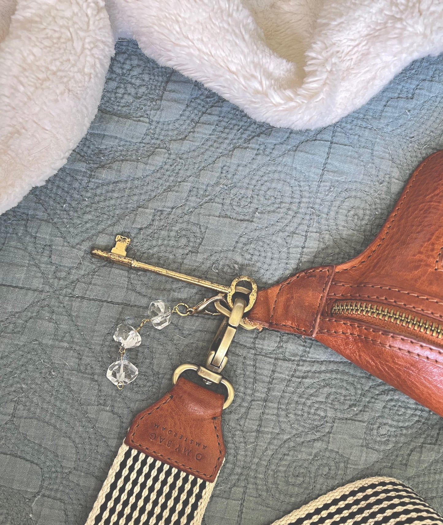 Mini Crystal Stone Charm