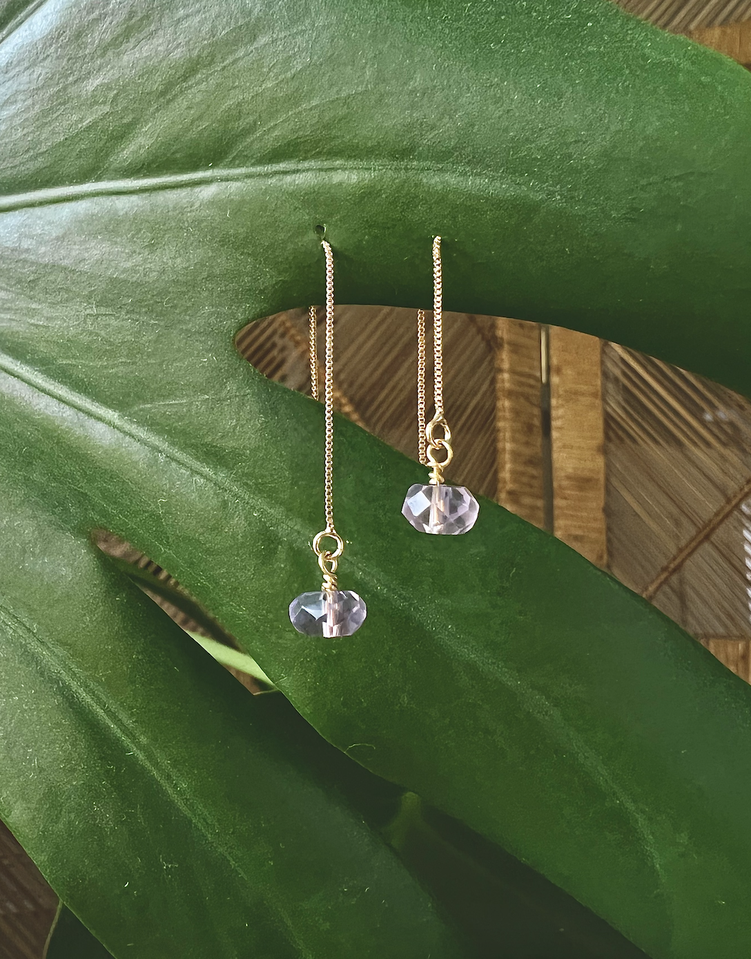 Amethyst Threaders