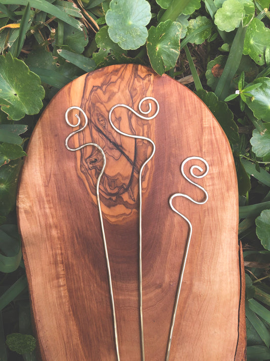 Brass Hair Sticks