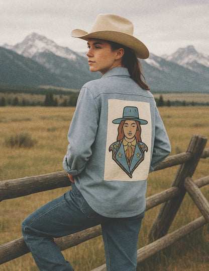 Cowgirl Button Down