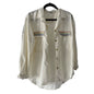 Rainbow Button Down