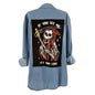 Grim Reaper Button Down
