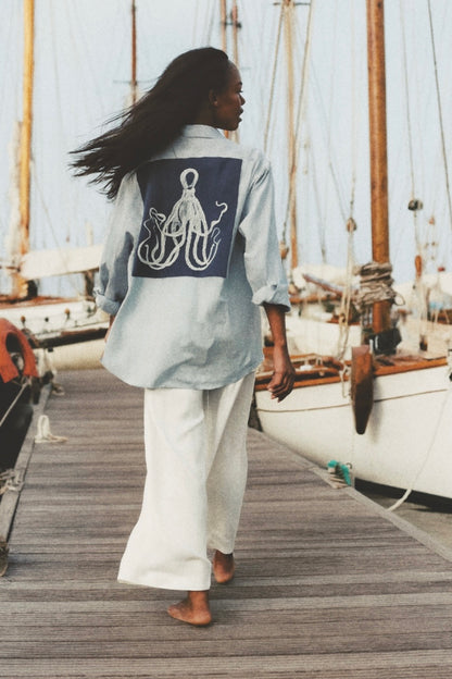 Octopus Button Down