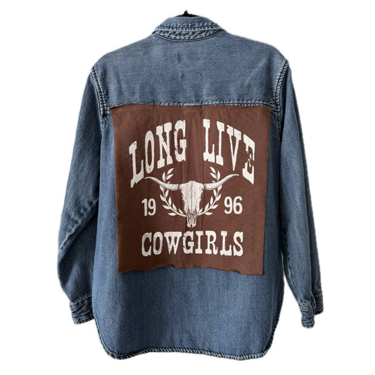 Long Live Cowgirls Button Down