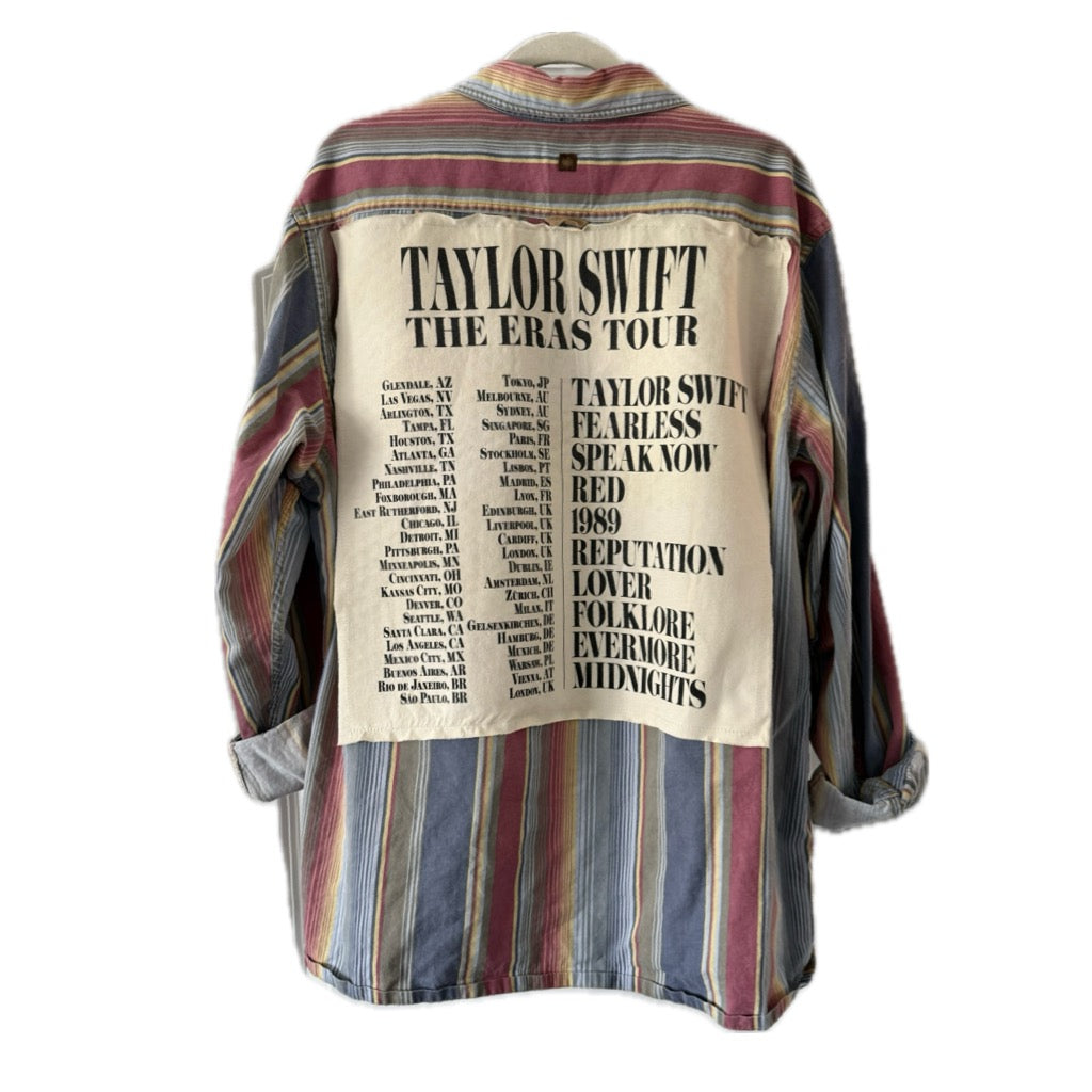Taylor Swift Eras Tour Button Down