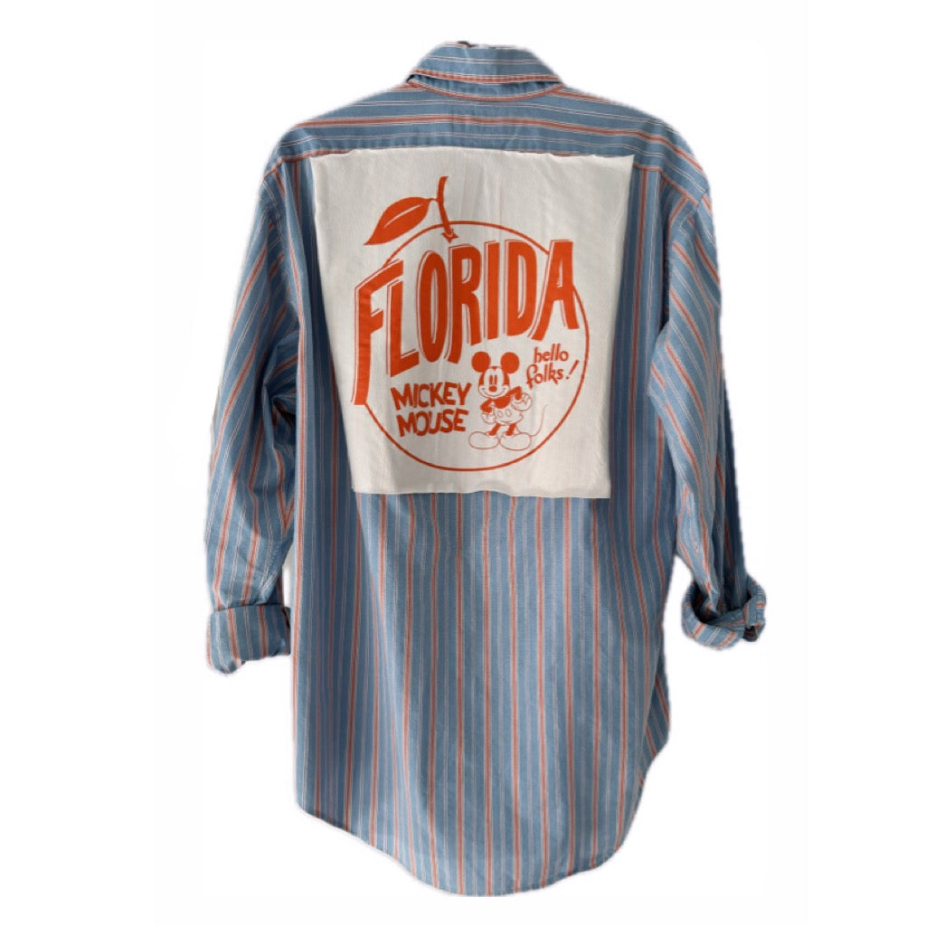 Mickey Mouse Button Down