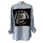 Pabst Blue Ribbon Button Down