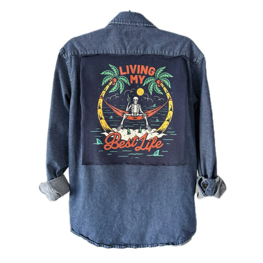 Best Life Button Down