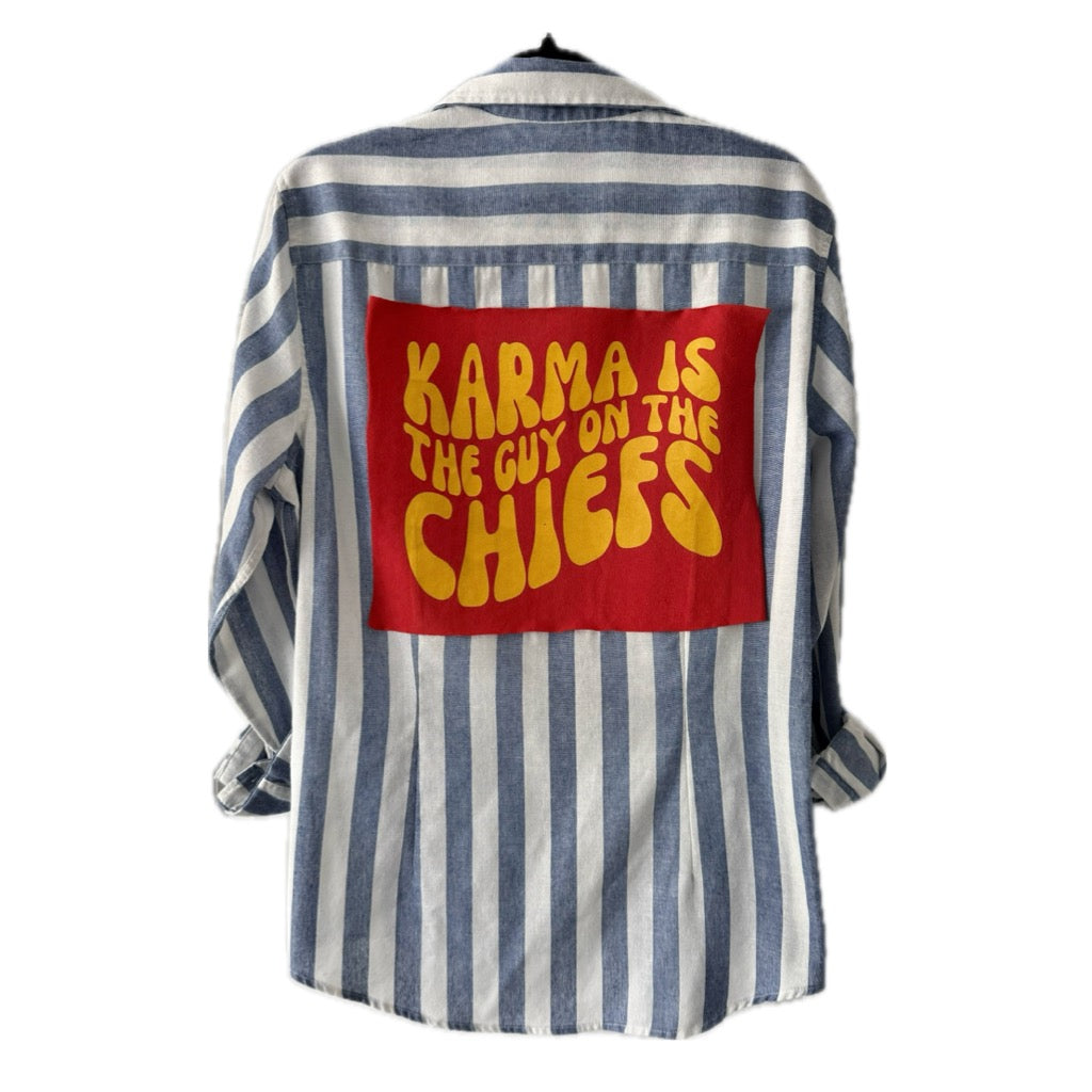 Karma Button Down