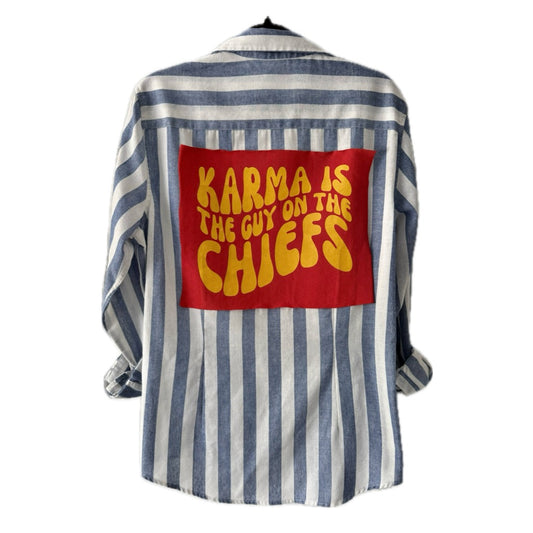 Karma Button Down