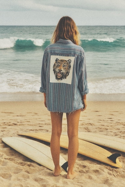 Tiger Button Down