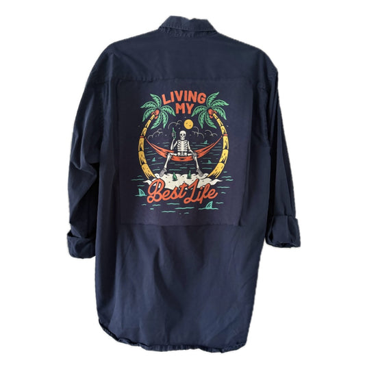 Best Life Button Down
