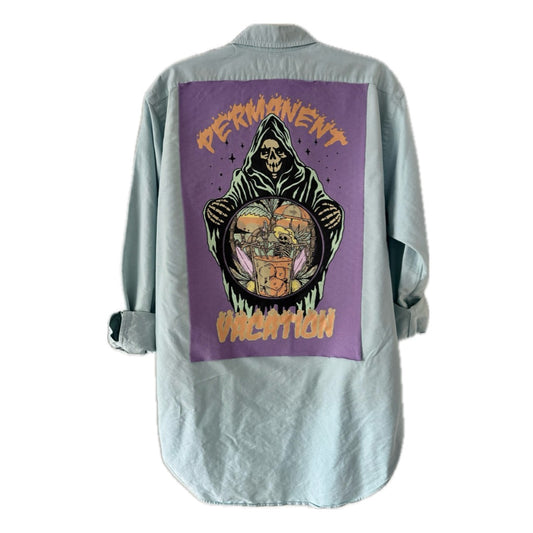 Permanent Vacation Button Down