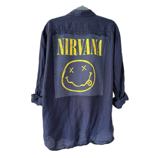 Nirvana Button Down