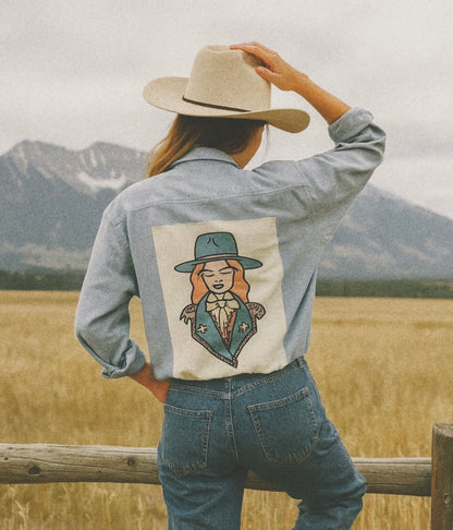Cowgirl Button Down