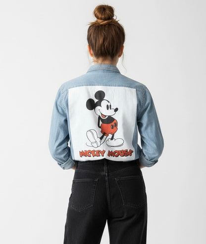 Mickey Mouse Button Down