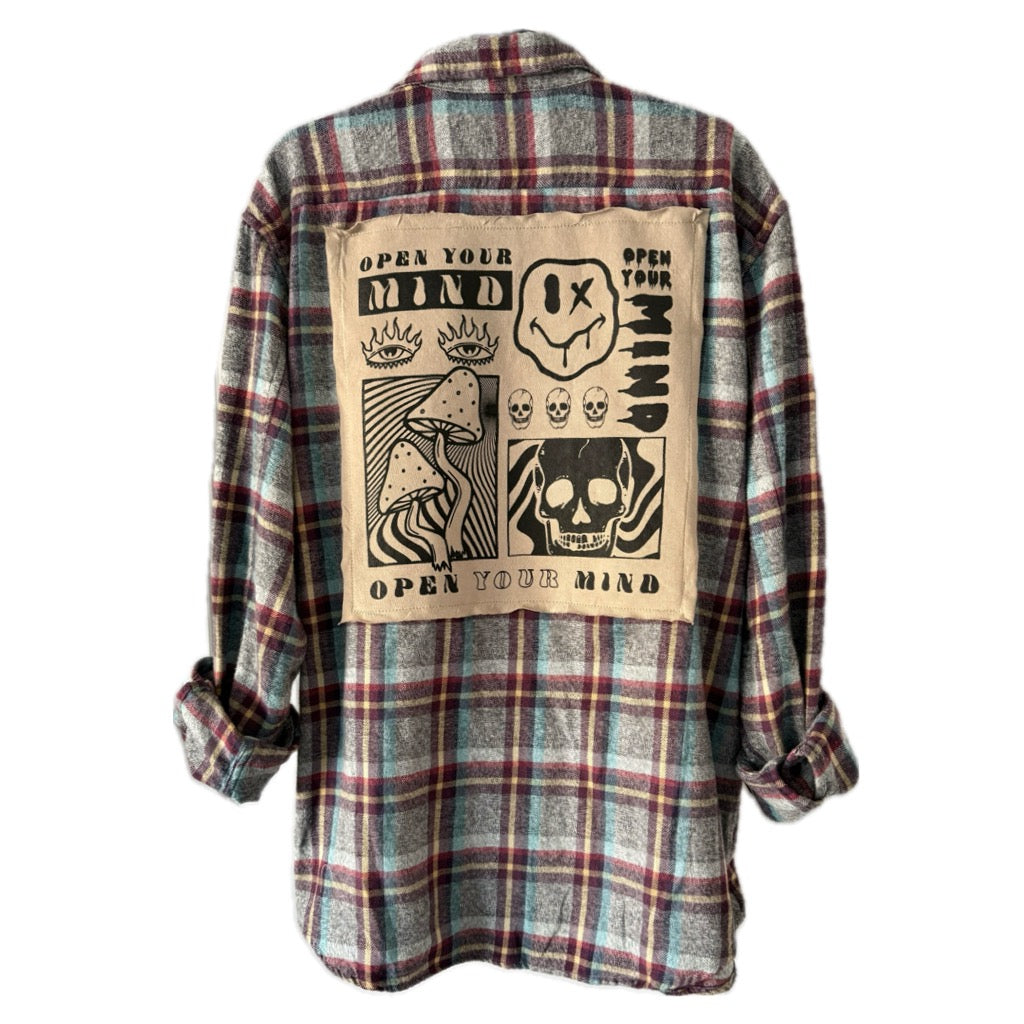 Open Your Mind Button Down