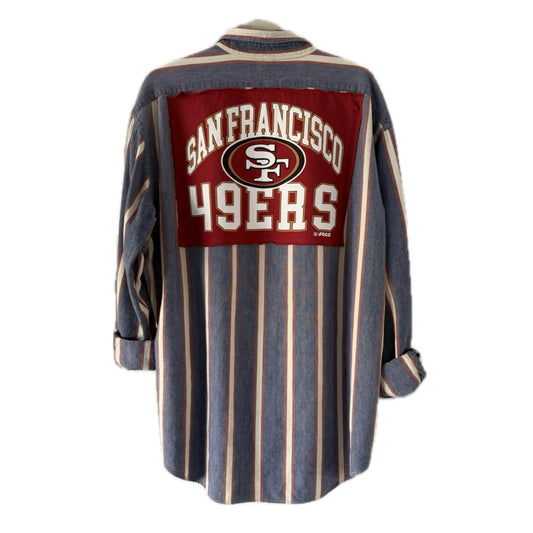 San Francisco 49ers Button Down