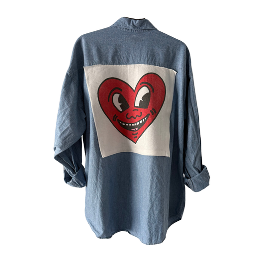 Keith Haring Button Down