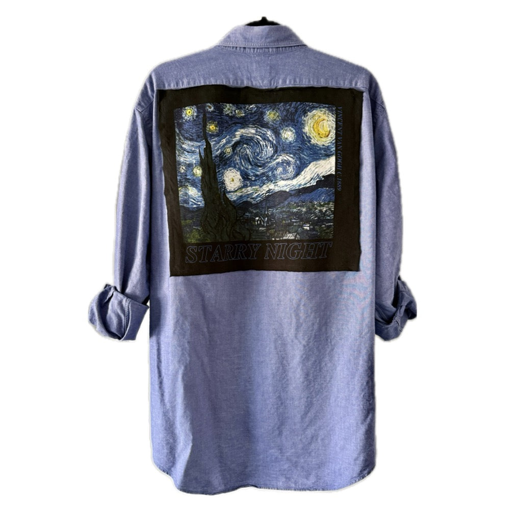 Starry Night Button Down