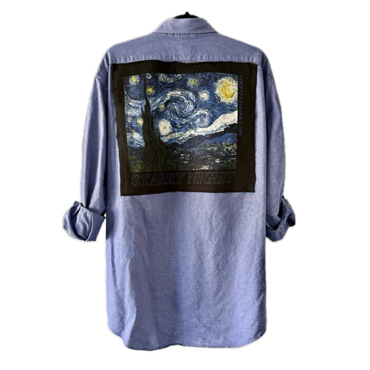 Starry Night Button Down