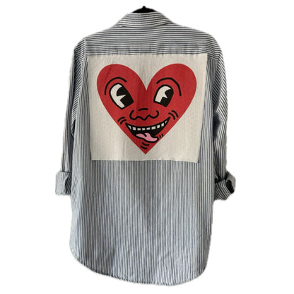 Keith Haring Button Down