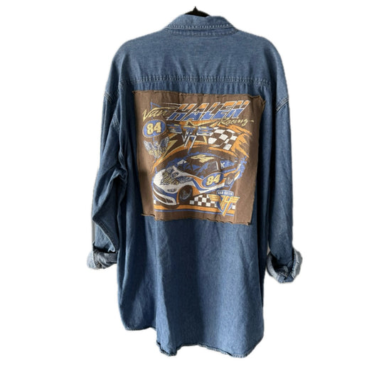 Van Halen Button Down