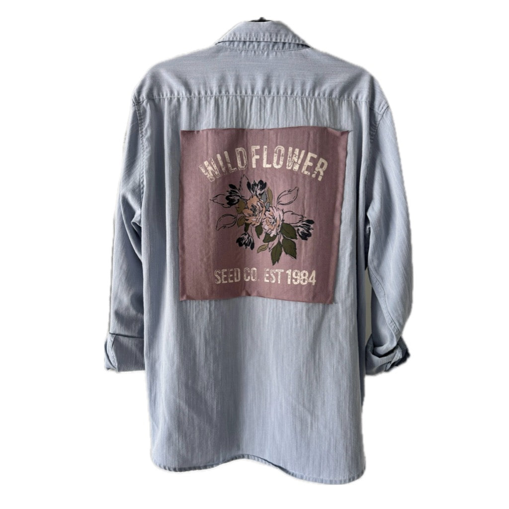 Wild Flower Button Down