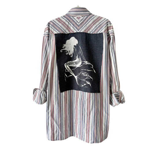Mermaid Button Down